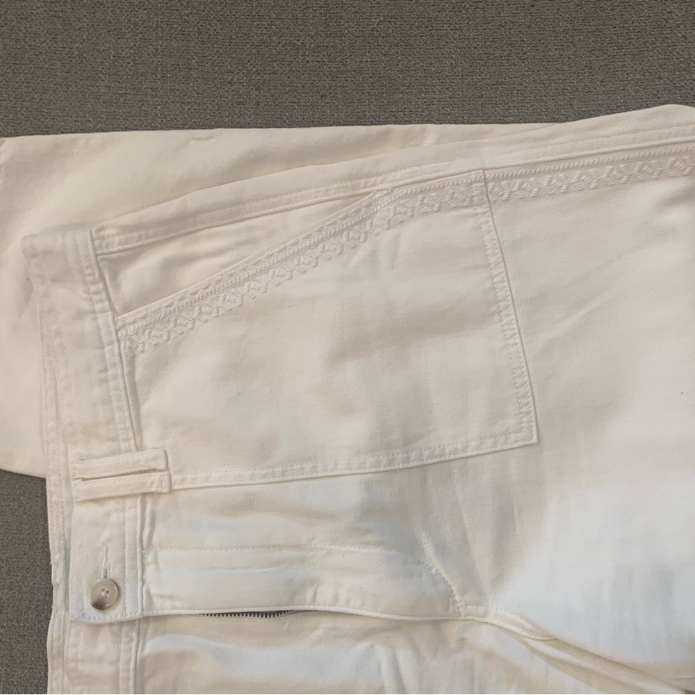Sundance white Embroidered Jeans